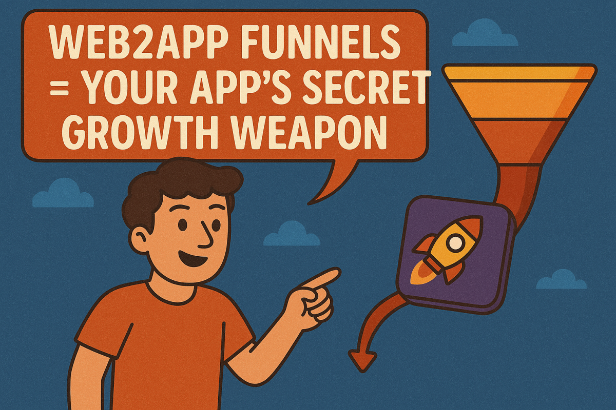 web2app funnels for app growth